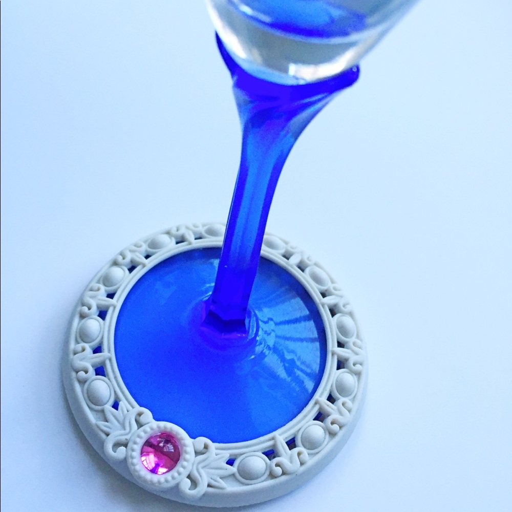 SET of Coasters & Glass Charms “All-In-One”